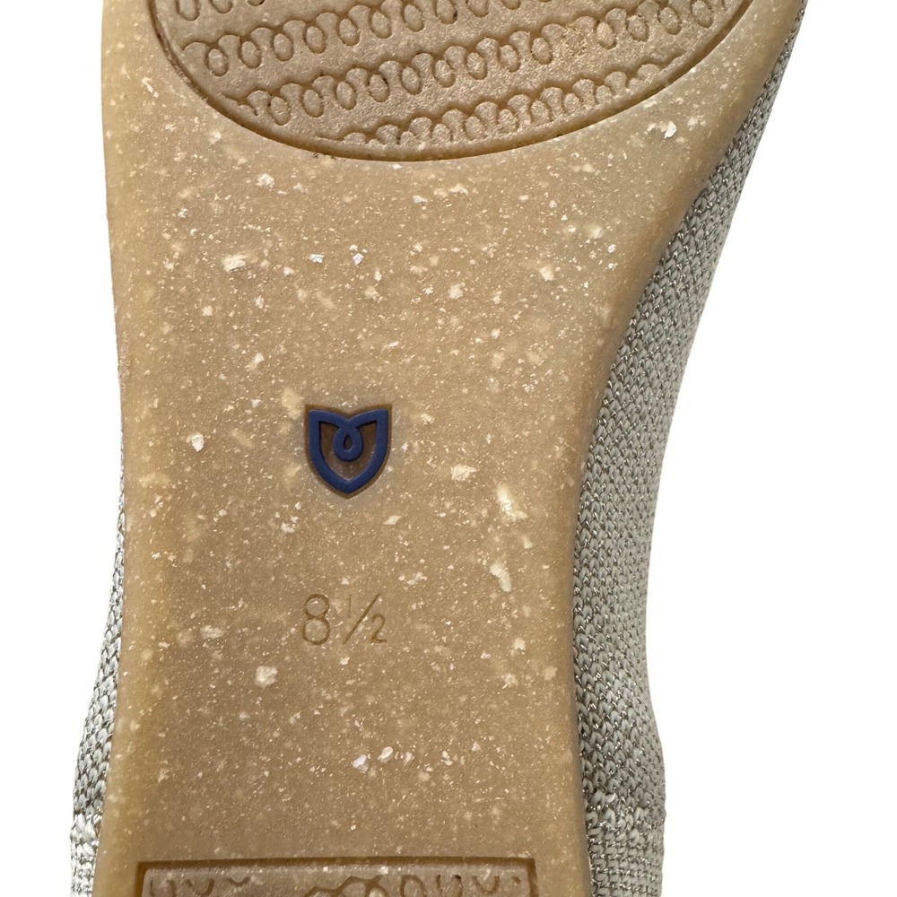 Rothy's The Point Flats Women 8.5 Diamond Metallic Gold Slip On Pointed Toe - Picture 13 of 13